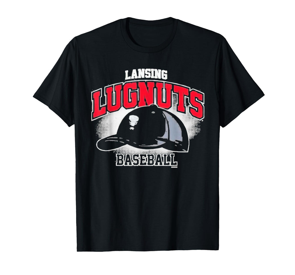 Lansing Lugnuts Capnation T-Shirt - Novelty Apparel Men Women - T-Shirt, Sweatshirt, Hoodie