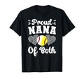 Proud Nana Both Softball Baseball Nana T-Shirt - Graphic Print Unisex - T-Shirt, Sweatshirt, Hoodie