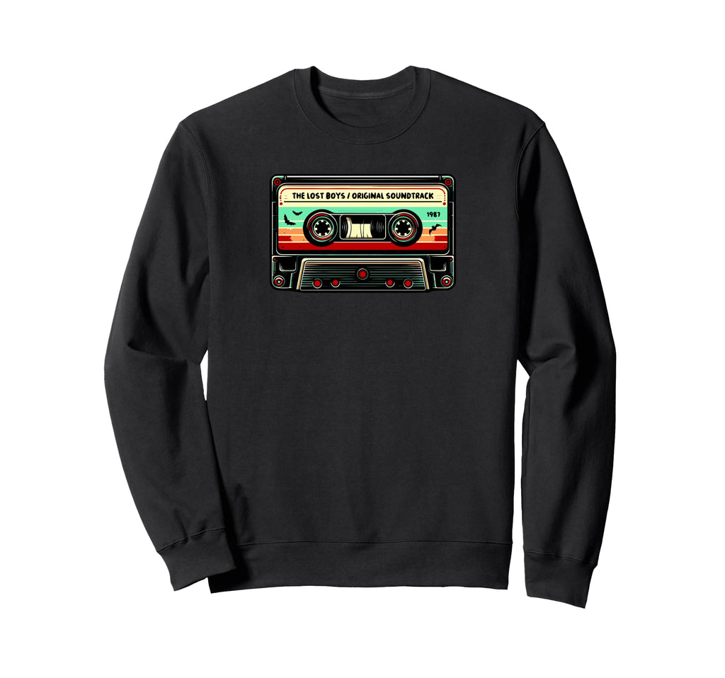 1980S Cassette Tape Sweatshirt - Trendy Graphic Unisex - T-Shirt, Sweatshirt, Hoodie