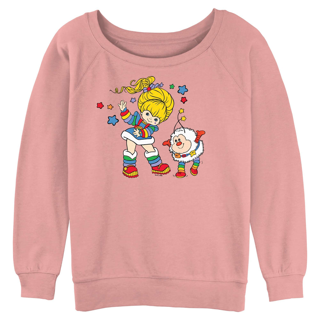 Rainbow Brite Womens Rainbow And Twink Hoodie - Unique Graphic Unisex - T-Shirt, Sweatshirt, Hoodie