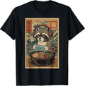 Cute Raccoon Anime Gifts For Men Women Kids - Adult & Kids T-Shirts, Sweatshirts & Hoodies apparel design preview 1