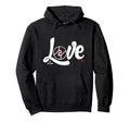 Luis Rengifo Is Love Valentines Day Los Hoodie - Unique Graphic for Adults - T-Shirt, Sweatshirt, Hoodie