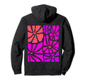 Boho Flower Purple Daisy Floral Hoodie - Graphic Print Men Women - T-Shirt, Sweatshirt, Hoodie