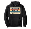 50Th Birthday Cassette Tape Hoodie - Novelty Apparel Men Women - T-Shirt, Sweatshirt, Hoodie