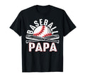 Baseball Papa Fathers Day Baseball Grandpa T-Shirt - Trendy Graphic Unisex - T-Shirt, Sweatshirt, Hoodie