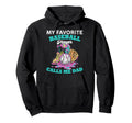 My Favorite Baseball Player Calls Me Hoodie - Novelty Apparel Men Women - T-Shirt, Sweatshirt, Hoodie