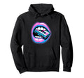 Nostalgic 80S Vibes Vibrant Lips And Hoodie - Streetwear Style Unisex - T-Shirt, Sweatshirt, Hoodie