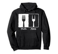 Plastic Metal Rock N Roll Funny Rock Hoodie - Custom Art Print Unisex - T-Shirt, Sweatshirt, Hoodie