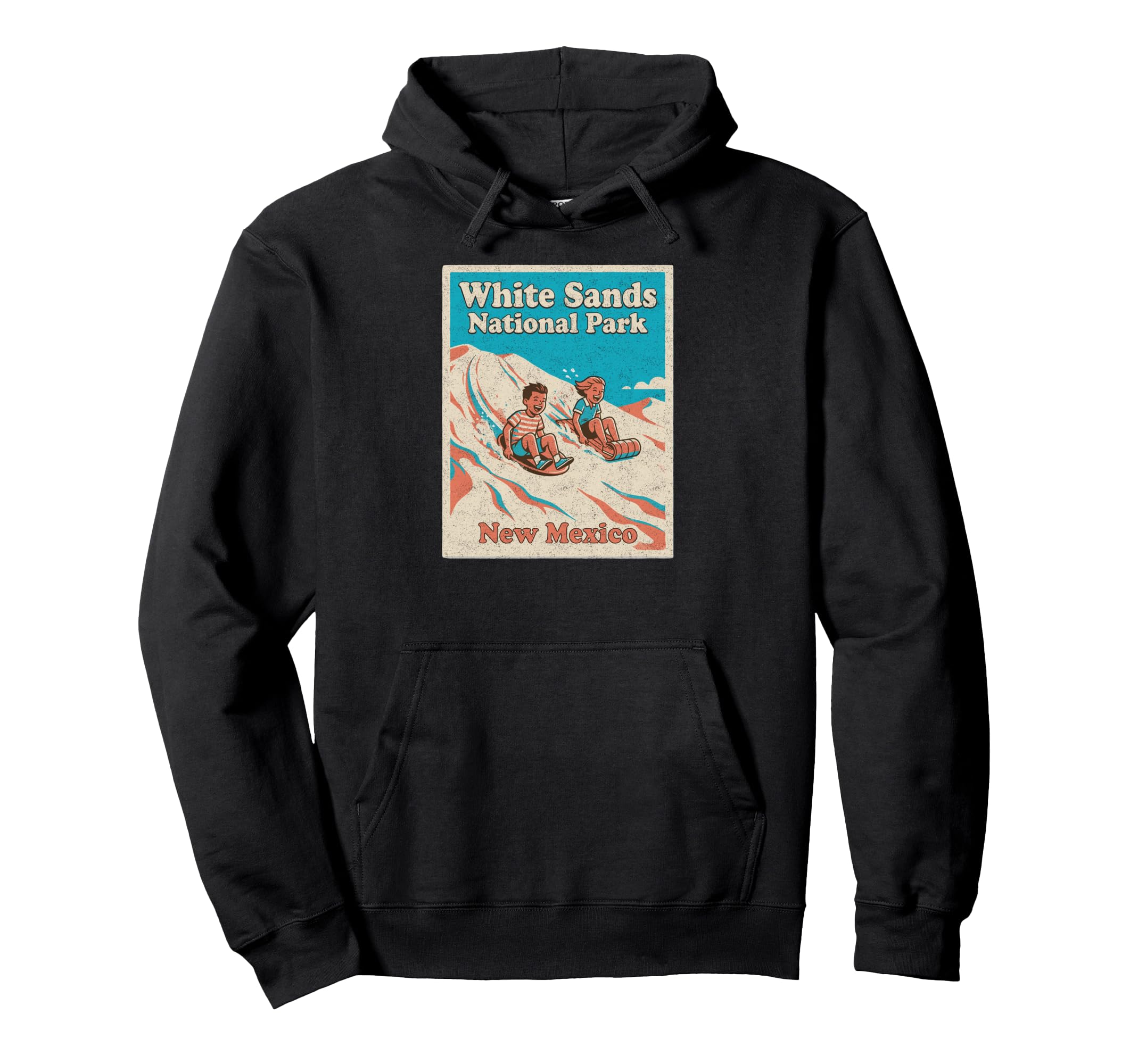 White Sands National Park New Mexico Hoodie - Fun Novelty Design Men Women - T-Shirt, Sweatshirt, Hoodie