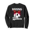 Raising Ballers Soccer Baseball Mom Sweatshirt - Minimalist Print Unisex - T-Shirt, Sweatshirt, Hoodie