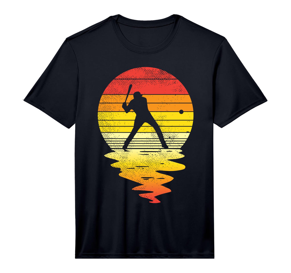 Baseball Sunset Player Pitcher Coach T-Shirt - Unique Graphic for Adults - T-Shirt, Sweatshirt, Hoodie