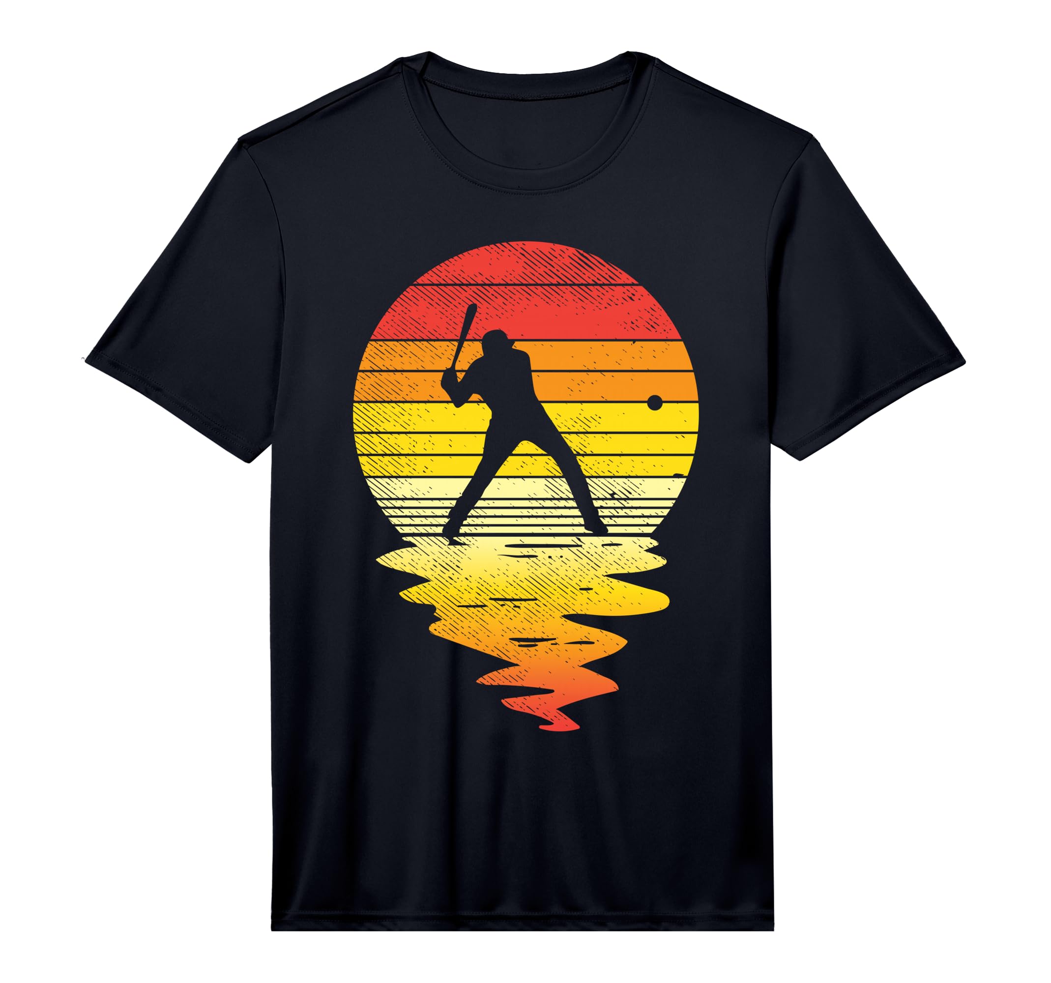 Baseball Sunset Player Pitcher Coach T-Shirt - Unique Graphic for Adults - T-Shirt, Sweatshirt, Hoodie