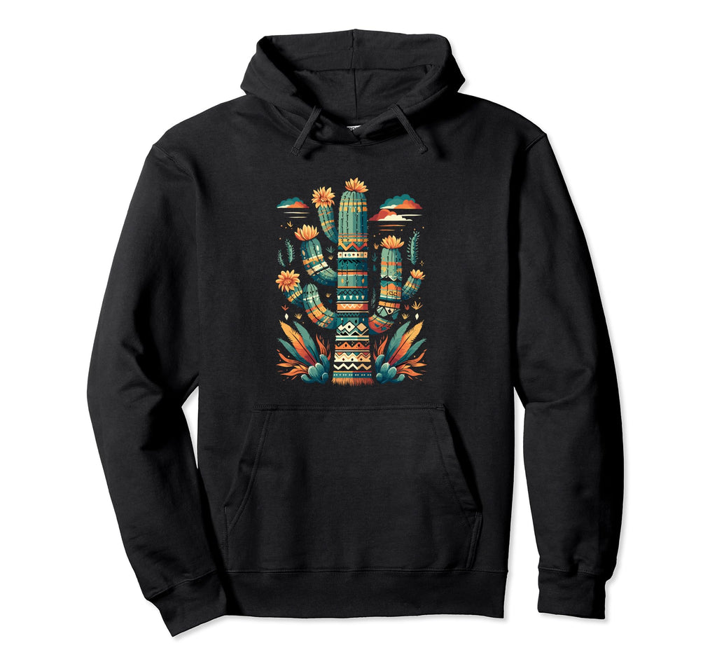 Cactus Serape Succulent Plant Cacti Botany Hoodie - Novelty Apparel Unisex - T-Shirt, Sweatshirt, Hoodie