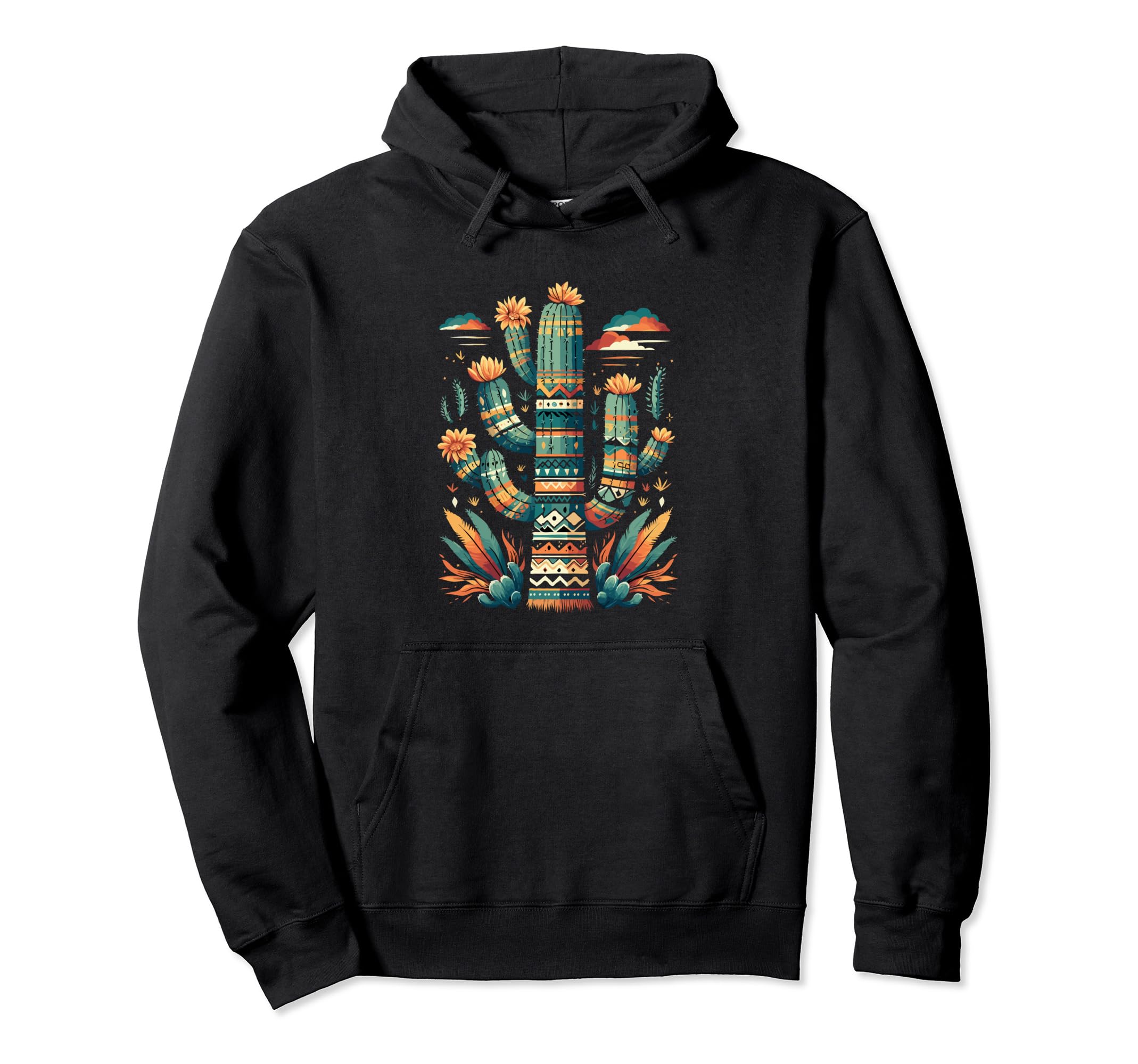 Cactus Serape Succulent Plant Cacti Botany Hoodie - Novelty Apparel Unisex - T-Shirt, Sweatshirt, Hoodie
