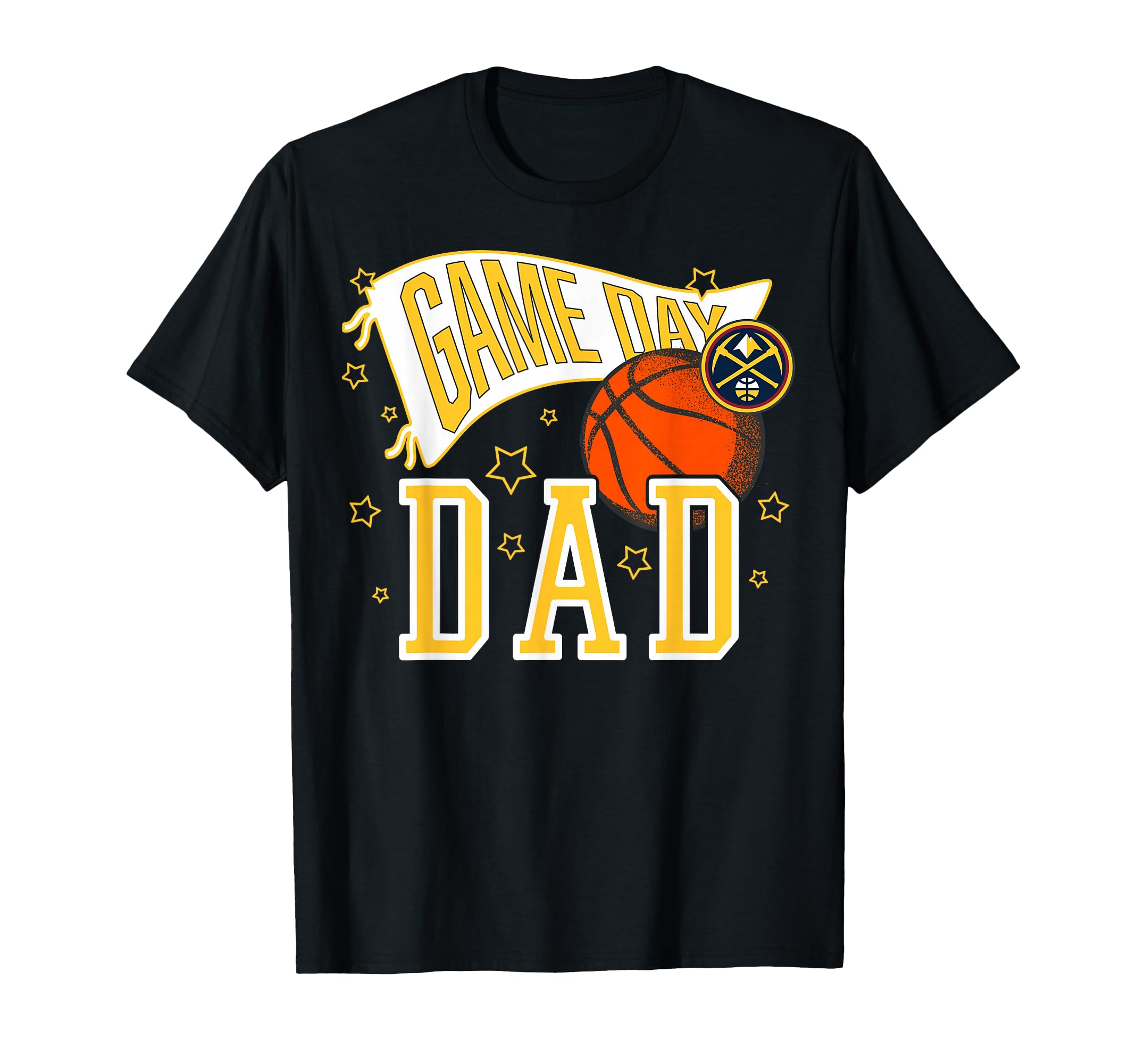 Nba Denver Nuggets Fathers Day T-Shirt - Novelty Apparel for Adults - T-Shirt, Sweatshirt, Hoodie