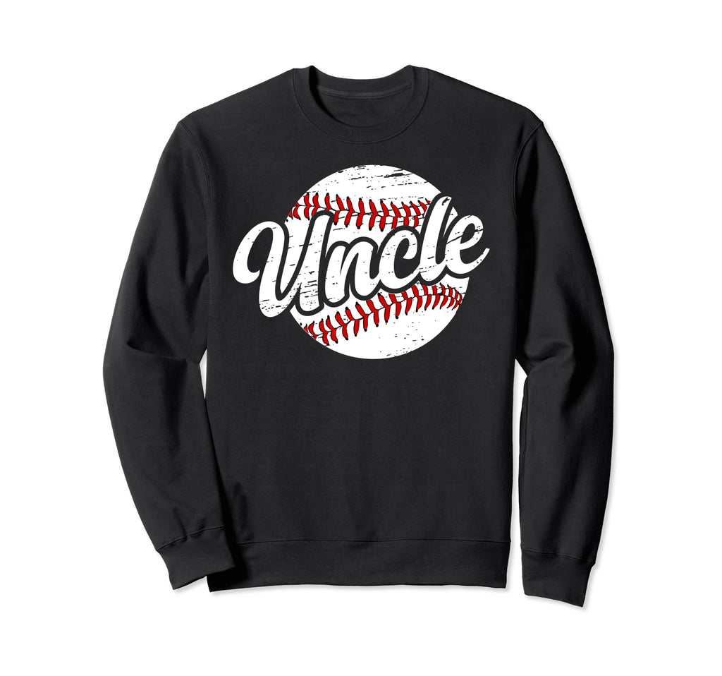 Uncle Proud Baseball Uncle Sweatshirt - Custom Art Print Men Women - T-Shirt, Sweatshirt, Hoodie
