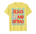 Jesus And Softball Coquette Game Day T-Shirt - Streetwear Style Men Women - T-Shirt, Sweatshirt, Hoodie