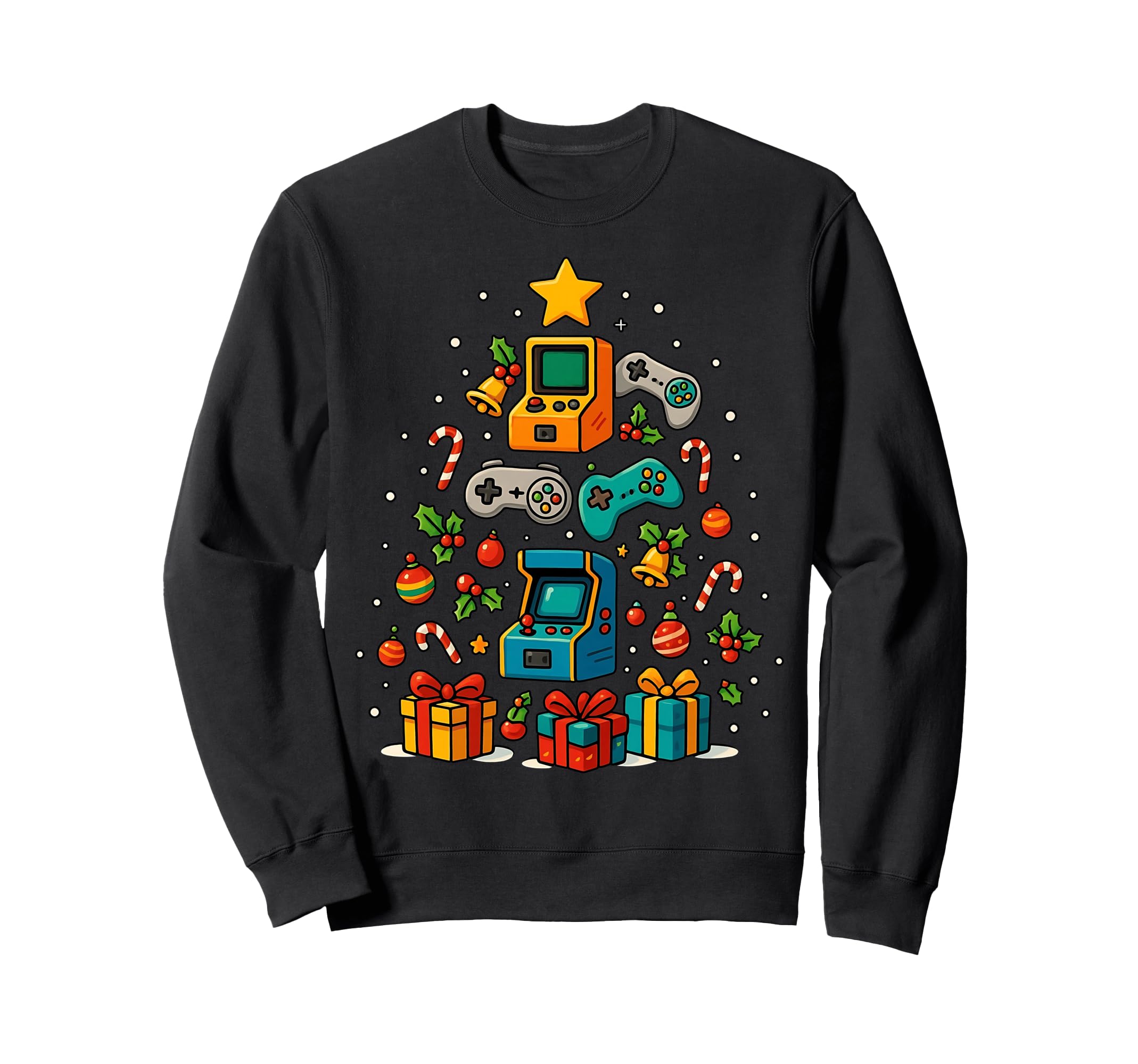 Arcade Games Slot Machine Gaming Sweatshirt - Fun Novelty Design Men Women - T-Shirt, Sweatshirt, Hoodie