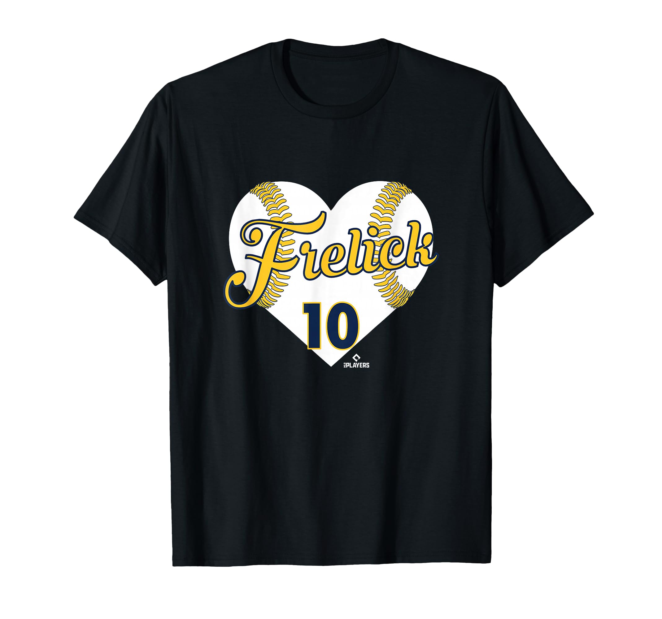 Baseball Heart Sal Frelick Milwaukee T-Shirt - Unique Graphic Unisex - T-Shirt, Sweatshirt, Hoodie