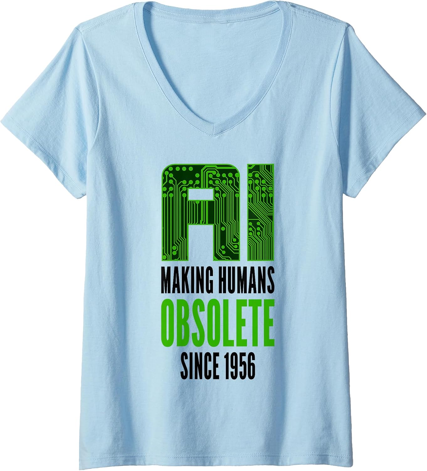 Sarcastic Artificial Intelligence Merch by Geeksa - Adult & Kids T-Shirts, Sweatshirts & Hoodies apparel design preview 1