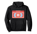 Vhs Video Cassette Tape Tv Hoodie - Trendy Graphic Men Women - T-Shirt, Sweatshirt, Hoodie