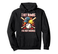 Hit Bombs Hot Moms Baseball Fun Hoodie - Trendy Graphic Unisex - T-Shirt, Sweatshirt, Hoodie
