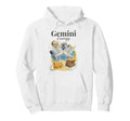 Gemini Energy Zodiac Birthday Y2K Hoodie - Minimalist Print Men Women - T-Shirt, Sweatshirt, Hoodie