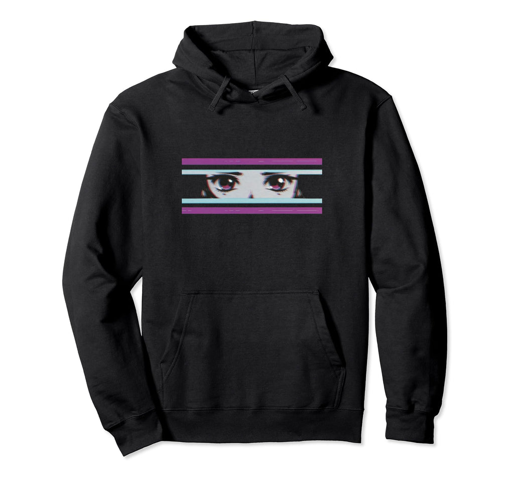 Synthwave Vaporwave Aesthetic Sad Anime Hoodie - Trendy Graphic Men Women - T-Shirt, Sweatshirt, Hoodie