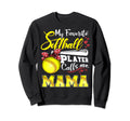 My Favorite Softball Player Sweatshirt - Casual Everyday Wear Men Women - T-Shirt, Sweatshirt, Hoodie