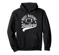 Busy Raising Ballers Football Cheer Mom Life Hoodie - Graphic Print Unisex - T-Shirt, Sweatshirt, Hoodie