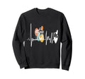 Womens Funny Camera Heartbeat Sweatshirt - Minimalist Print Men Women - T-Shirt, Sweatshirt, Hoodie