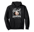Baseball Grandma Proud Senior League Fan Hoodie - Aesthetic Graphic Unisex - T-Shirt, Sweatshirt, Hoodie