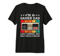 Mens Funny Dad Gamer Video Game Dad T-Shirt - Minimalist Print Unisex - T-Shirt, Sweatshirt, Hoodie