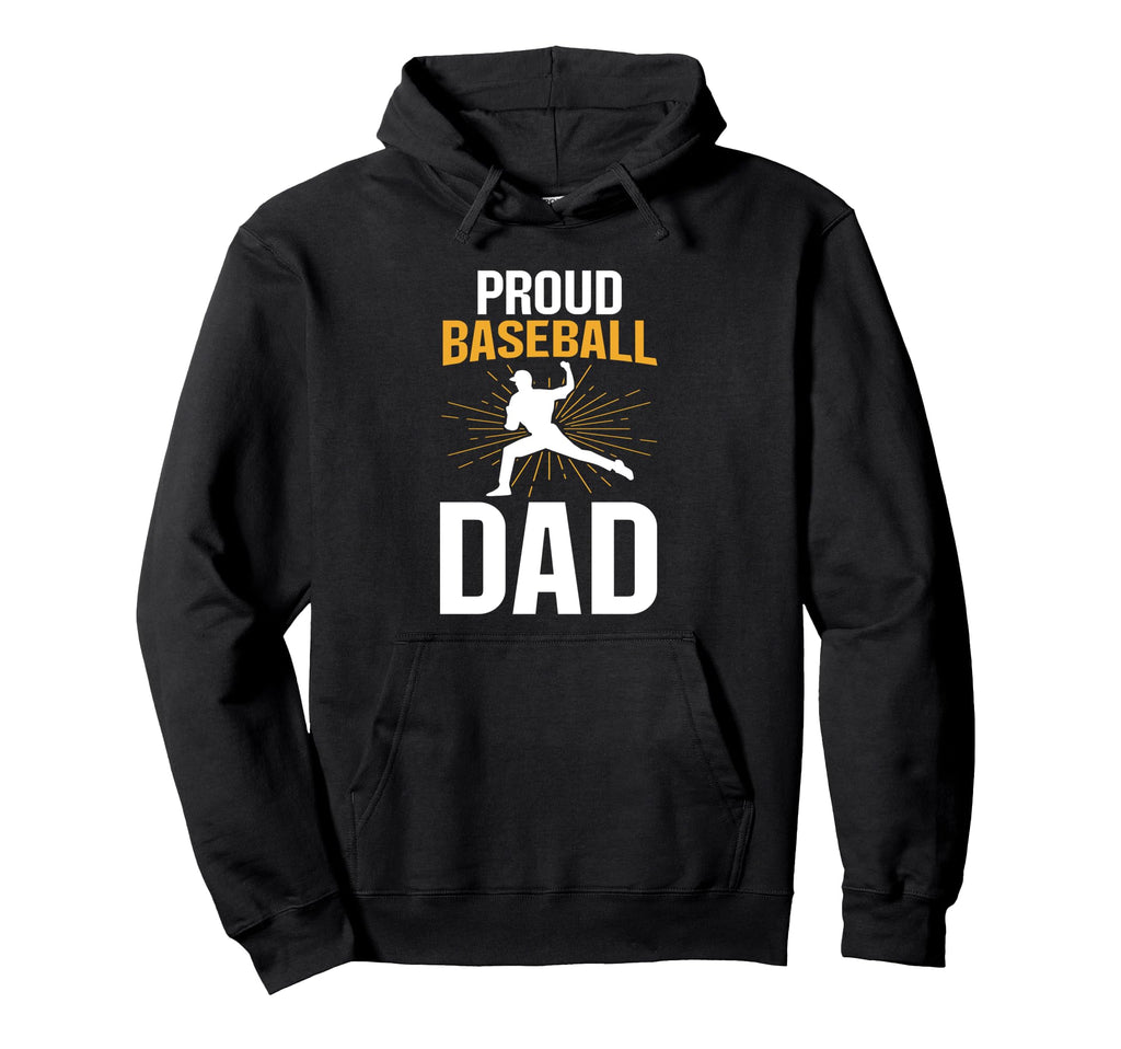 Fathers Day Baseball Dad Parent Hoodie - Streetwear Style for Adults - T-Shirt, Sweatshirt, Hoodie
