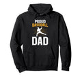 Fathers Day Baseball Dad Parent Hoodie - Streetwear Style for Adults - T-Shirt, Sweatshirt, Hoodie
