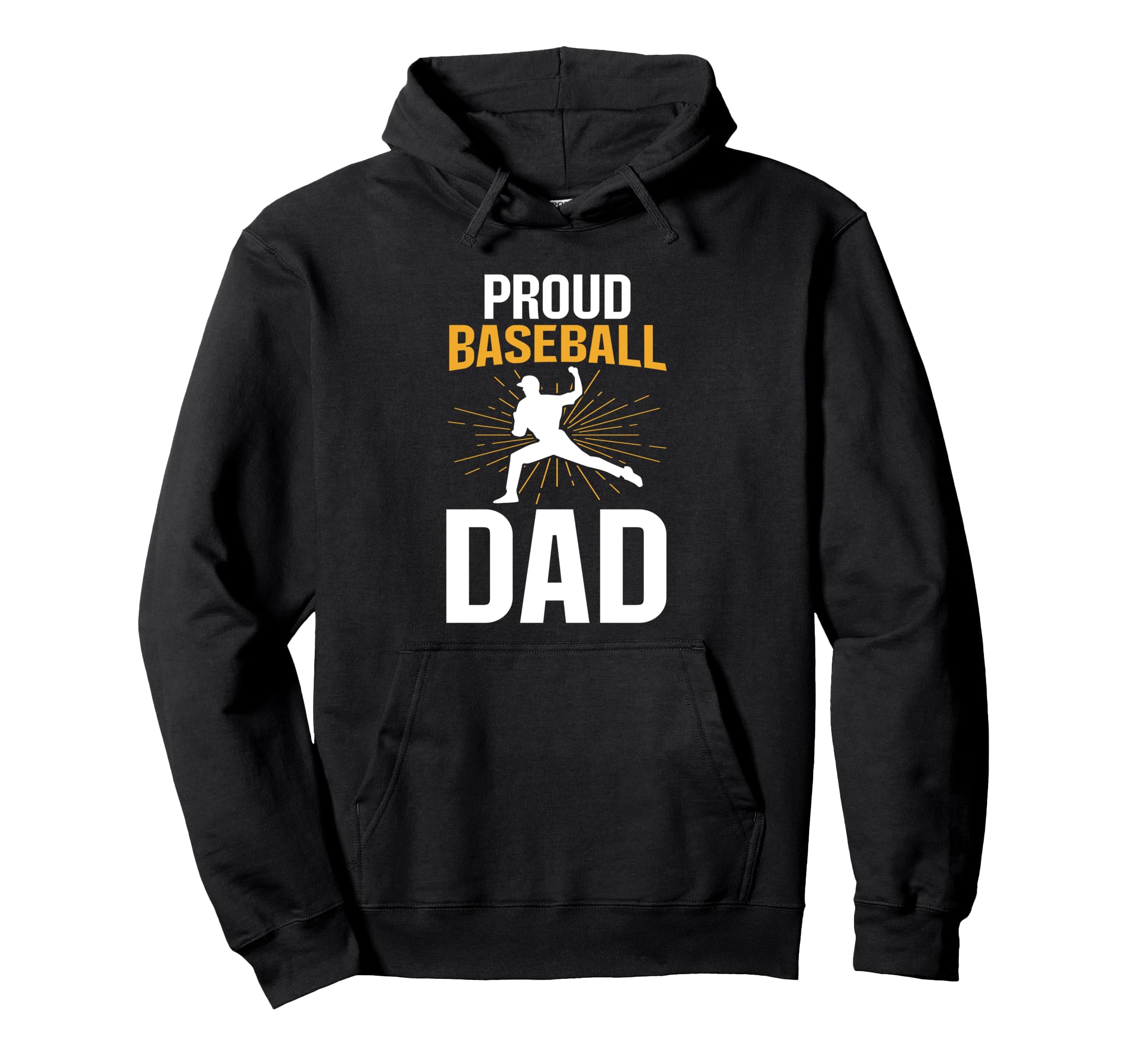 Fathers Day Baseball Dad Parent Hoodie - Streetwear Style for Adults - T-Shirt, Sweatshirt, Hoodie