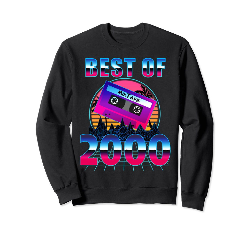 Best 2000 24 Years Old Cassette Tape Sweatshirt - Unique Graphic Unisex - T-Shirt, Sweatshirt, Hoodie