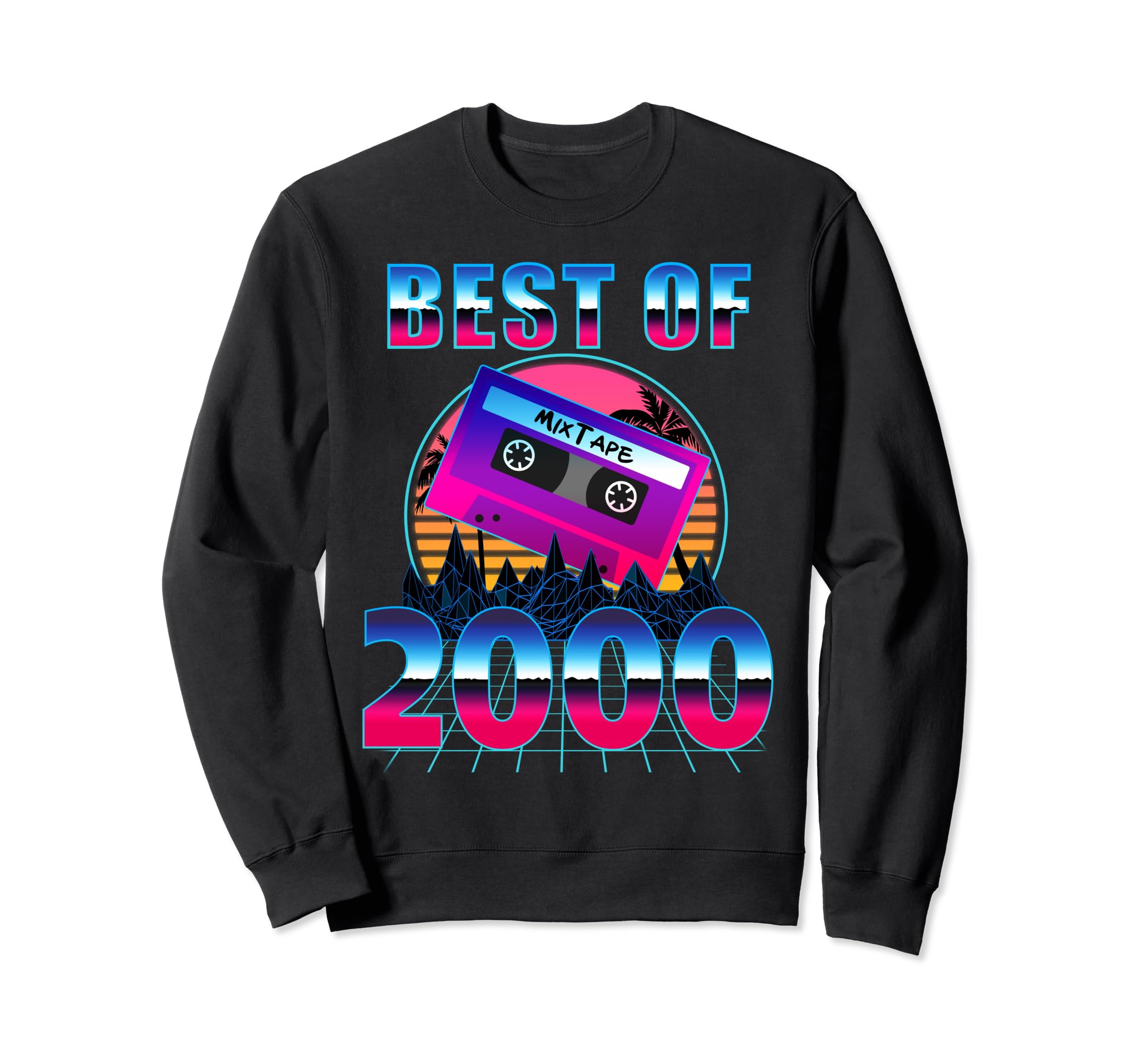 Best 2000 24 Years Old Cassette Tape Sweatshirt - Unique Graphic Unisex - T-Shirt, Sweatshirt, Hoodie