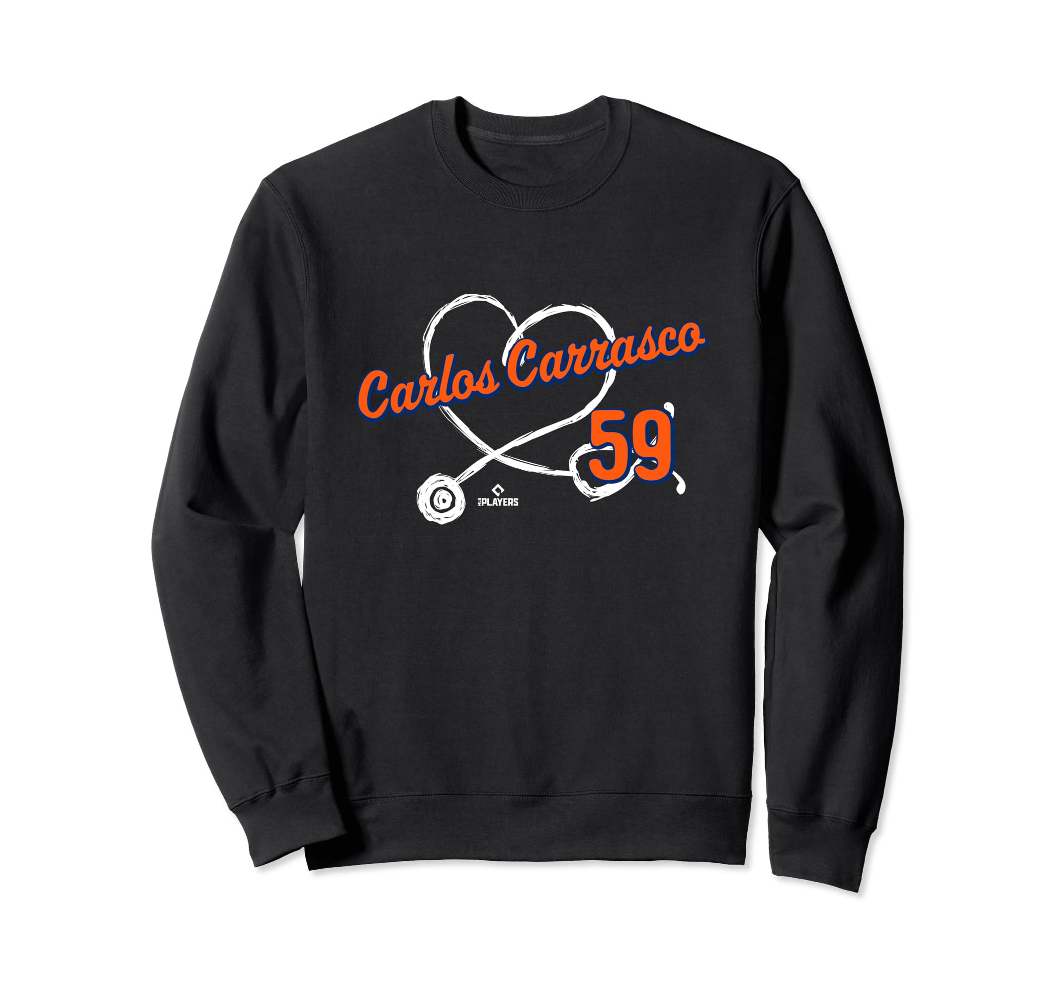 Carlos Carrasco Mlbpa New York Sweatshirt - Fun Novelty Design for Adults - T-Shirt, Sweatshirt, Hoodie