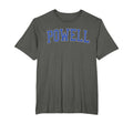 Powell Tn Distressed Blue Varsity T-Shirt - Aesthetic Graphic Men Women - T-Shirt, Sweatshirt, Hoodie