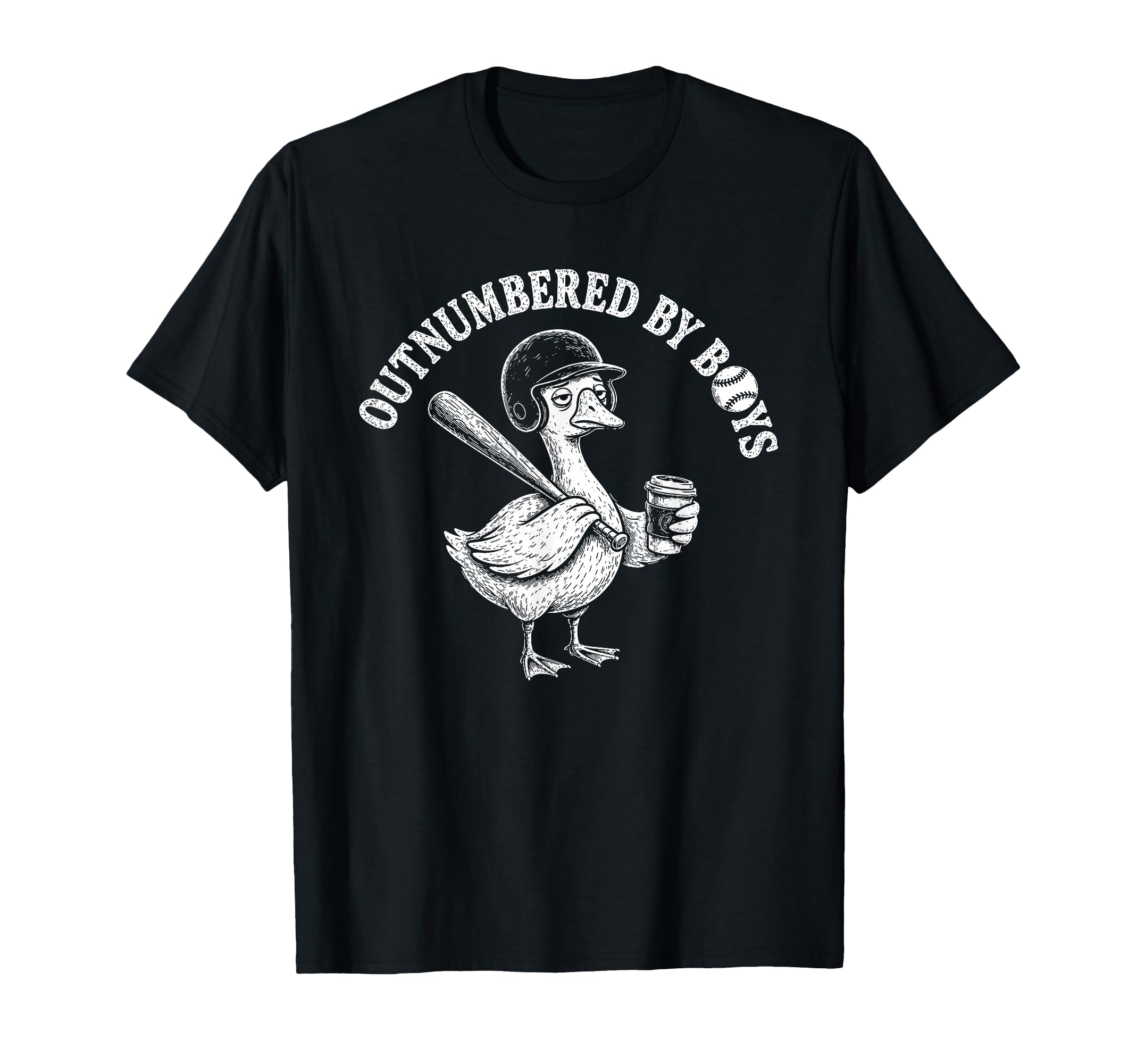 Funny Mom Goose Mothers Day Outnumbered T-Shirt - Trendy Graphic Men Women - T-Shirt, Sweatshirt, Hoodie