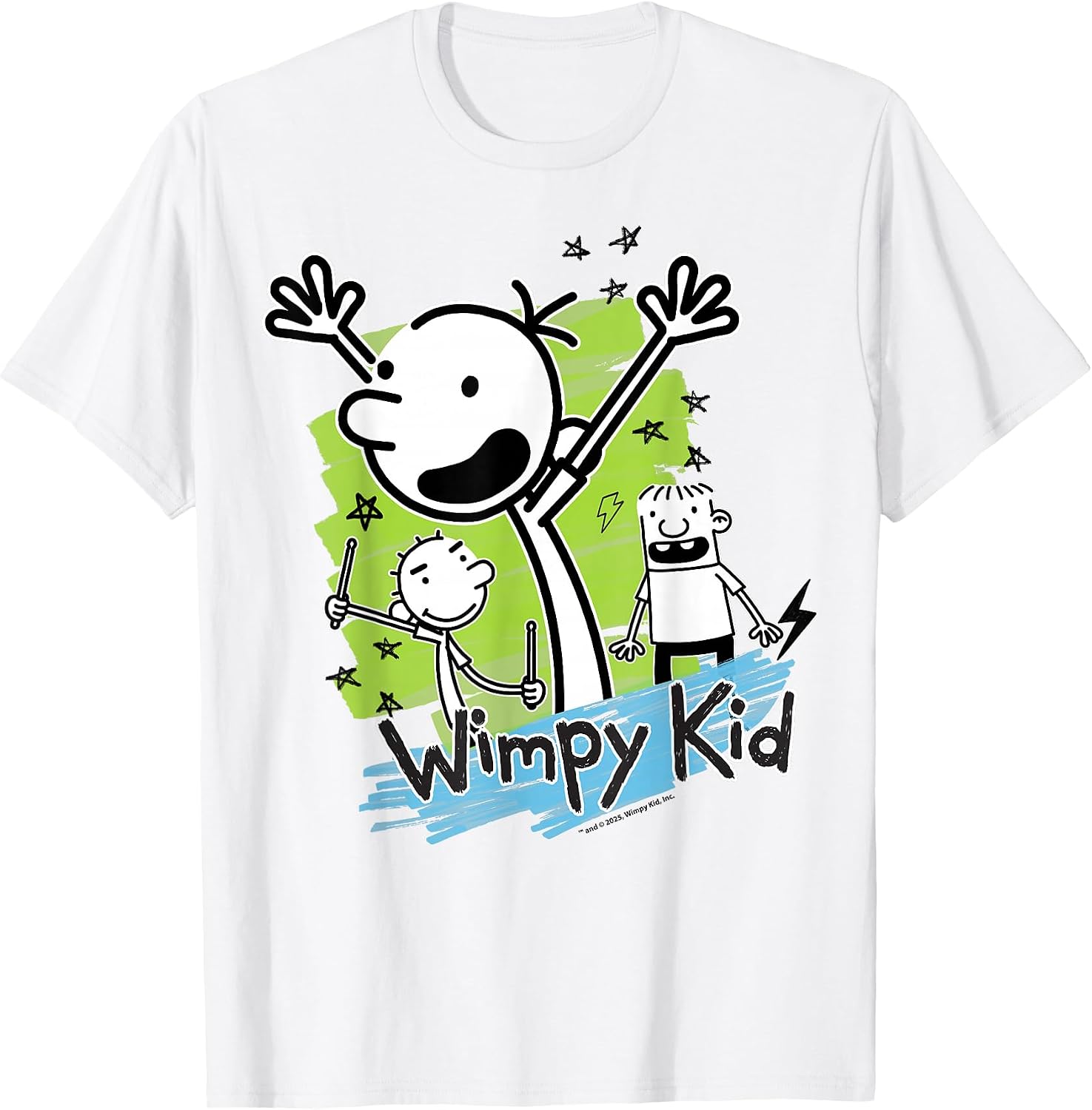 Diary of a Wimpy Kid - Adult & Kids T-Shirts, Sweatshirts & Hoodies apparel design preview 1