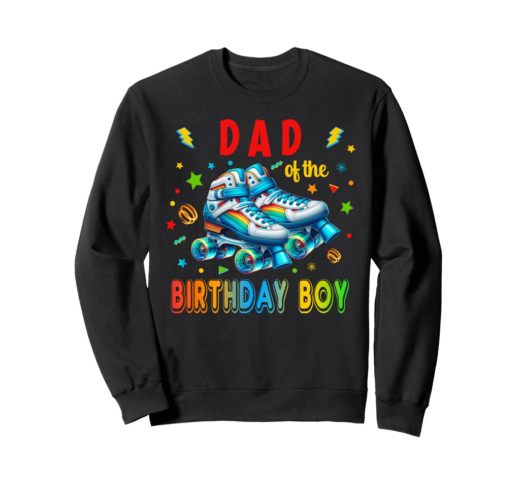 Roller Skates Birthday Party Sweatshirt - Minimalist Print Men Women - T-Shirt, Sweatshirt, Hoodie