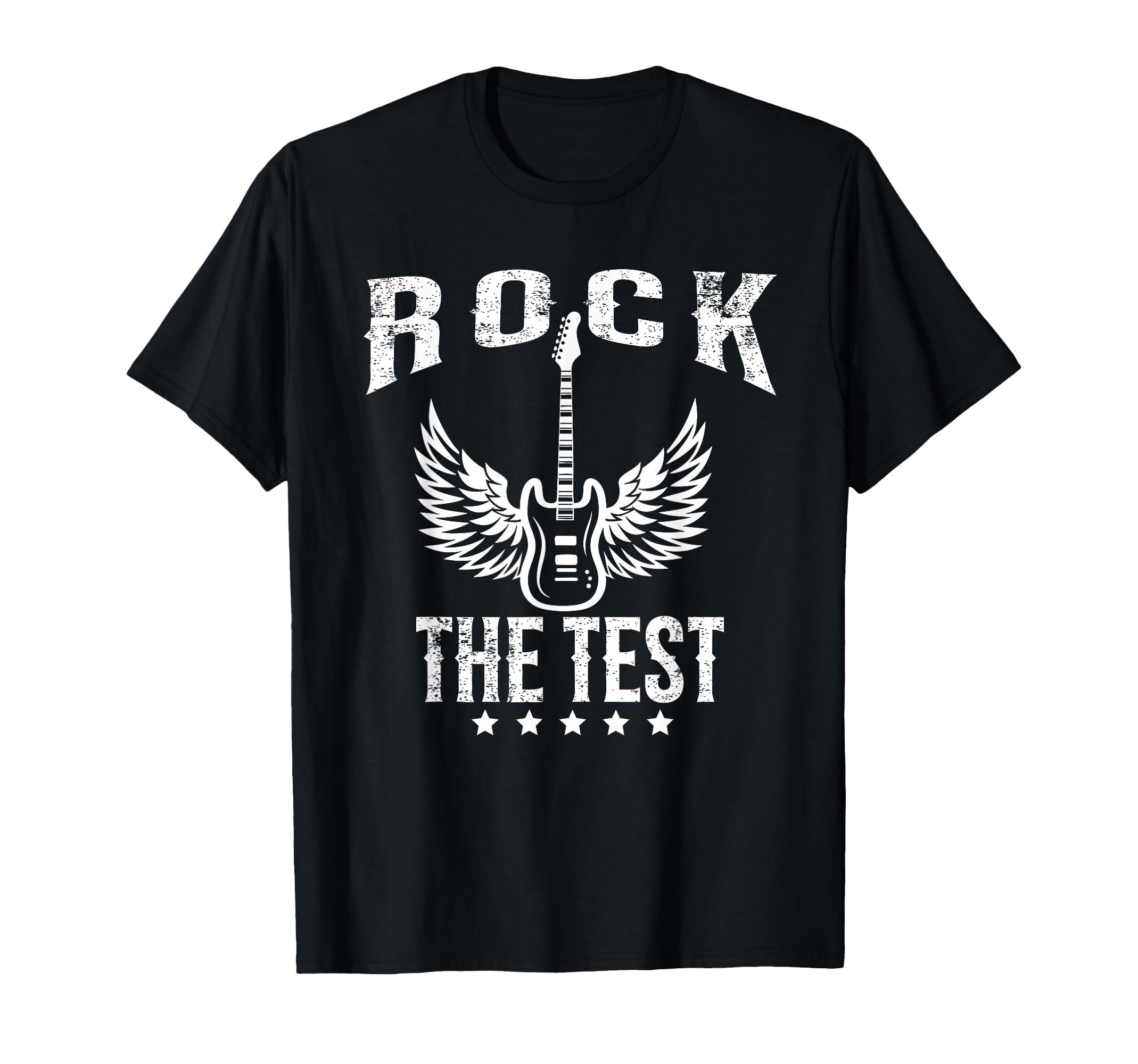 Rock Test Day Teacher Testing Day T-Shirt - Casual Everyday Wear Unisex - T-Shirt, Sweatshirt, Hoodie