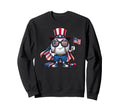 Funny Baseball American Usa Flag Sweatshirt - Fun Novelty Design Unisex - T-Shirt, Sweatshirt, Hoodie
