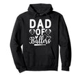 Dad Ballers Baseball Dad Fathers Day Hoodie - Fun Novelty Design Unisex - T-Shirt, Sweatshirt, Hoodie