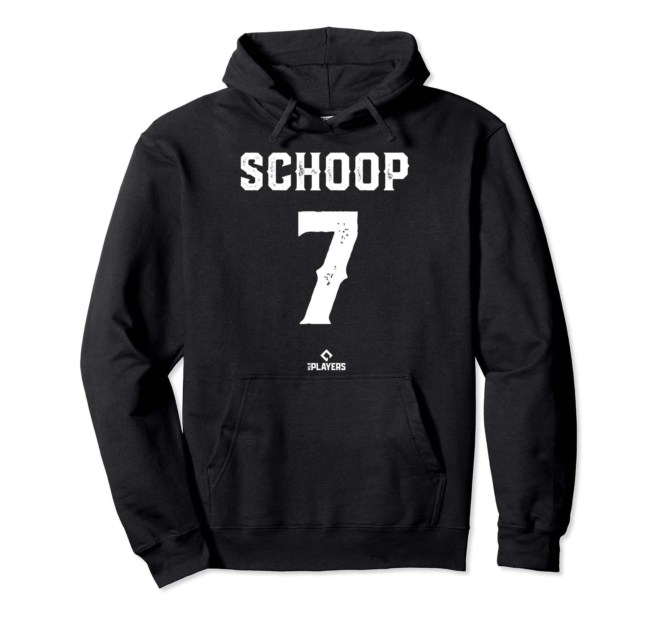 Jonathan Schoop 7 Mlbpa Detroit Hoodie - Novelty Apparel for Adults - T-Shirt, Sweatshirt, Hoodie