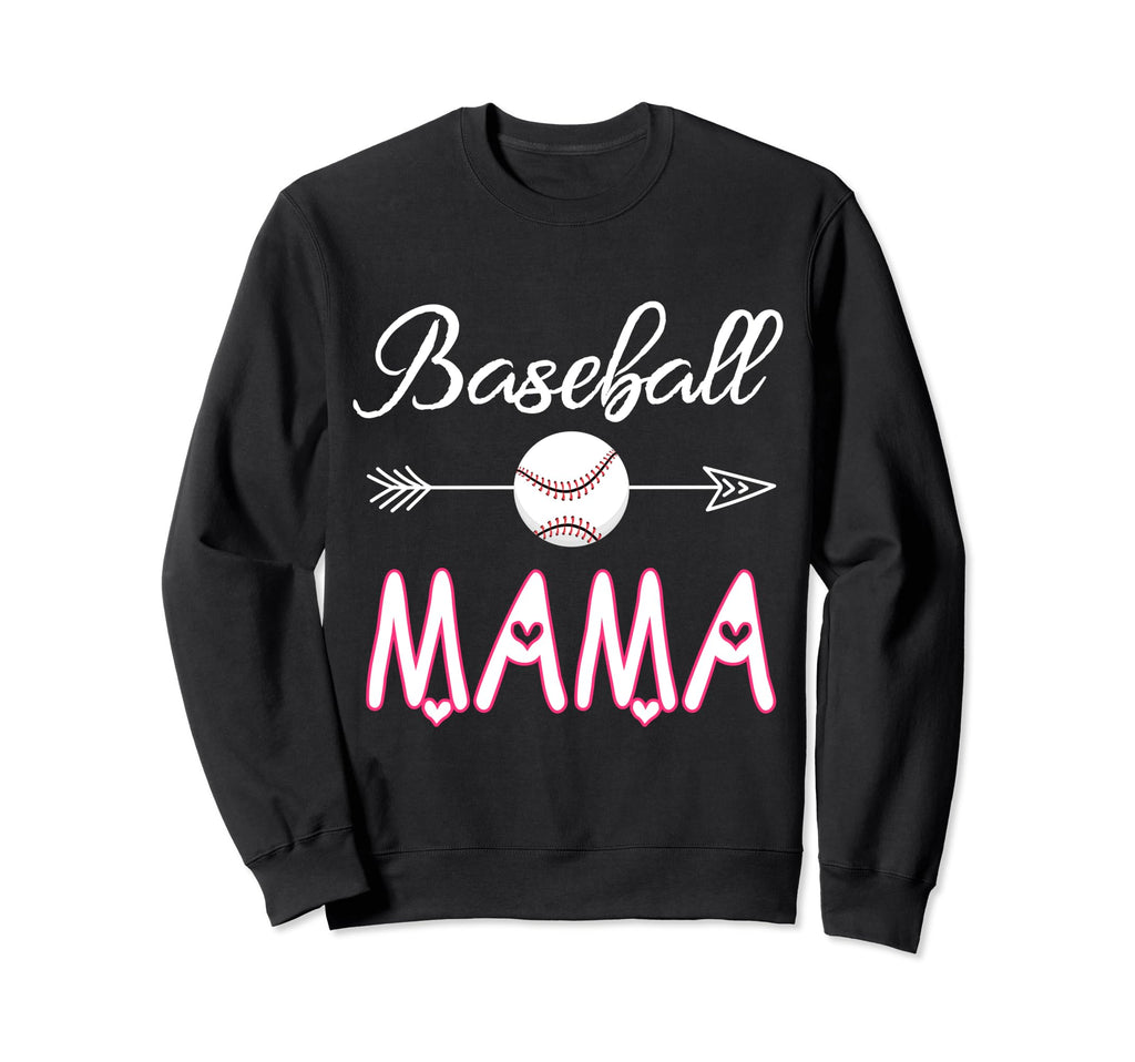 Baseball Mama Birthday Sport Baseball Sweatshirt - Minimalist Print Unisex - T-Shirt, Sweatshirt, Hoodie