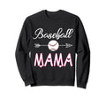 Baseball Mama Birthday Sport Baseball Sweatshirt - Minimalist Print Unisex - T-Shirt, Sweatshirt, Hoodie