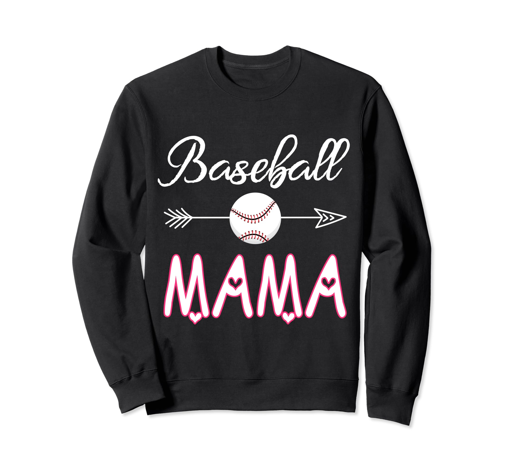 Baseball Mama Birthday Sport Baseball Sweatshirt - Minimalist Print Unisex - T-Shirt, Sweatshirt, Hoodie